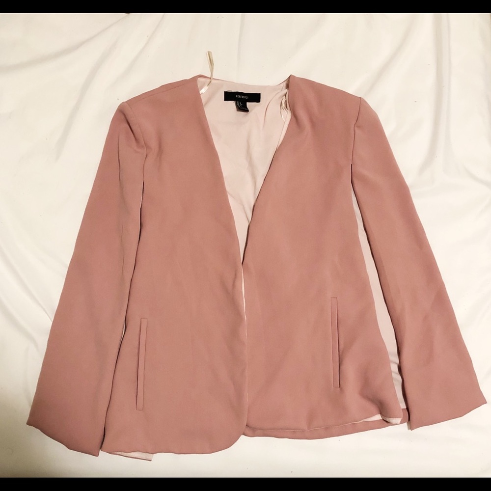 Dusty pink blazer